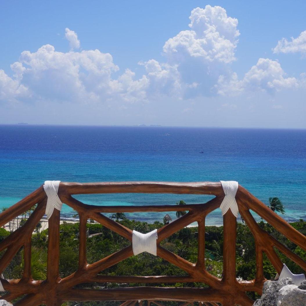 view from the catholic chapel