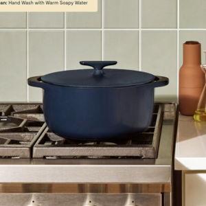 Caraway Midnight Blue | 6.5 qt Enameled Cast Iron Dutch Oven