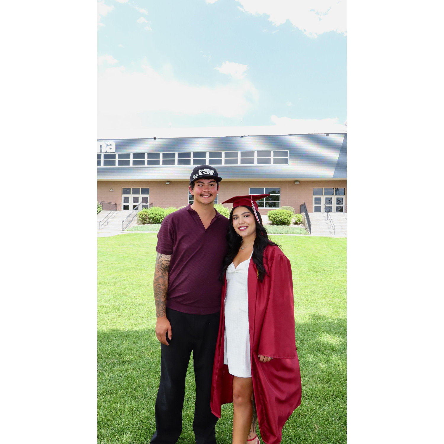 Jaida's college graduation