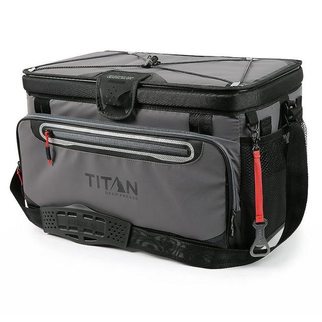 Arctic Zone Titan Deep Freeze Cooler - Zipperless Hardbody Cooler - Deep Freeze Insulation, HardBody Liner, and SmartShelf