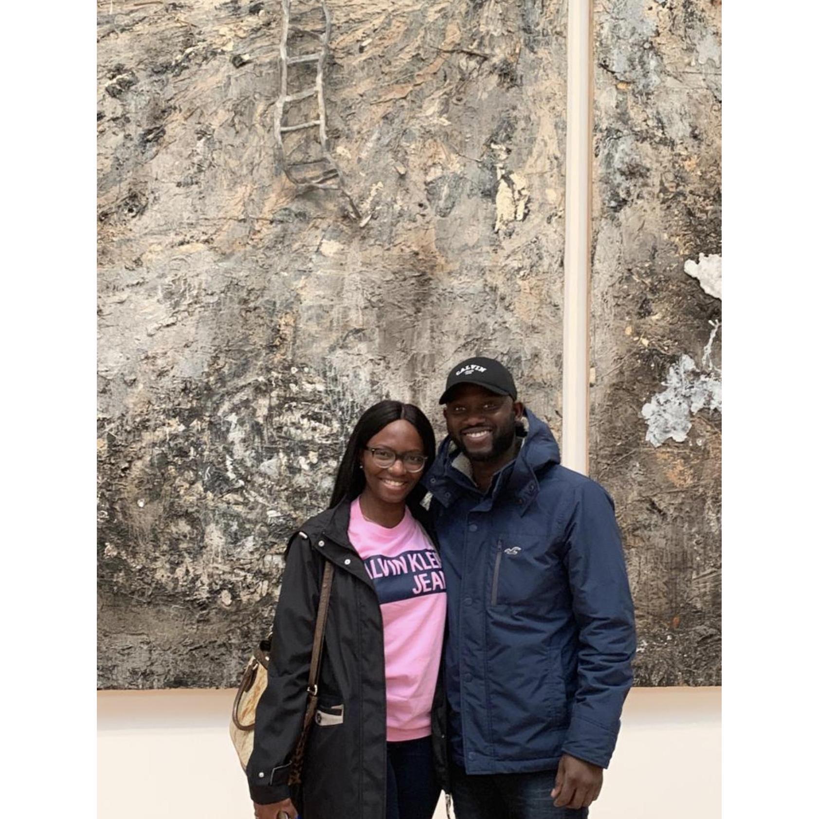 First date at the North Carolina Museum of Arts