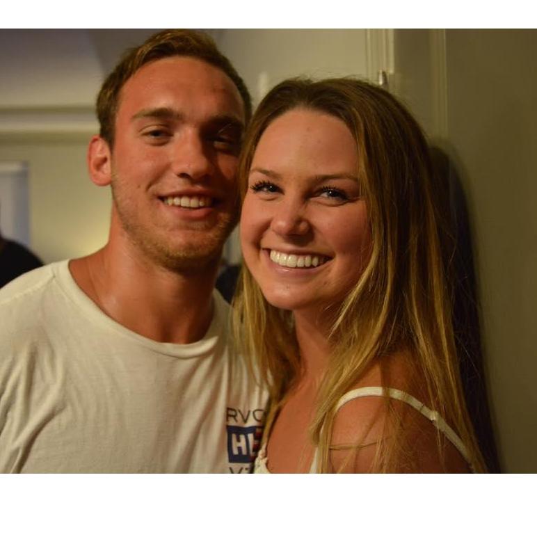 Summer of 2016 at our first party as a couple together. Thank you to Chris Taylor for the photography.