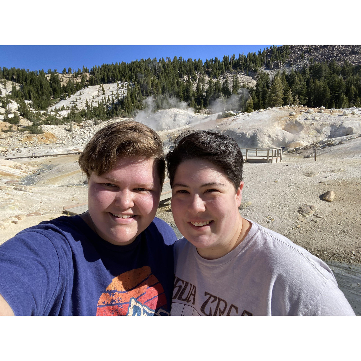 Hiked to Bumpass Hell - that was a hell of a hike