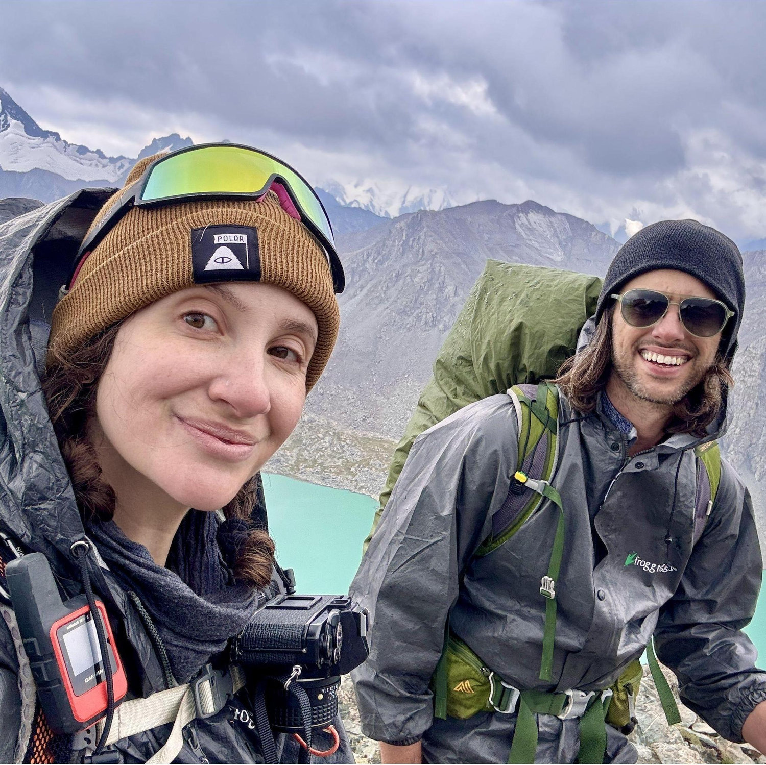 Summiting Ala Kul Pass in Kyrgyzstan