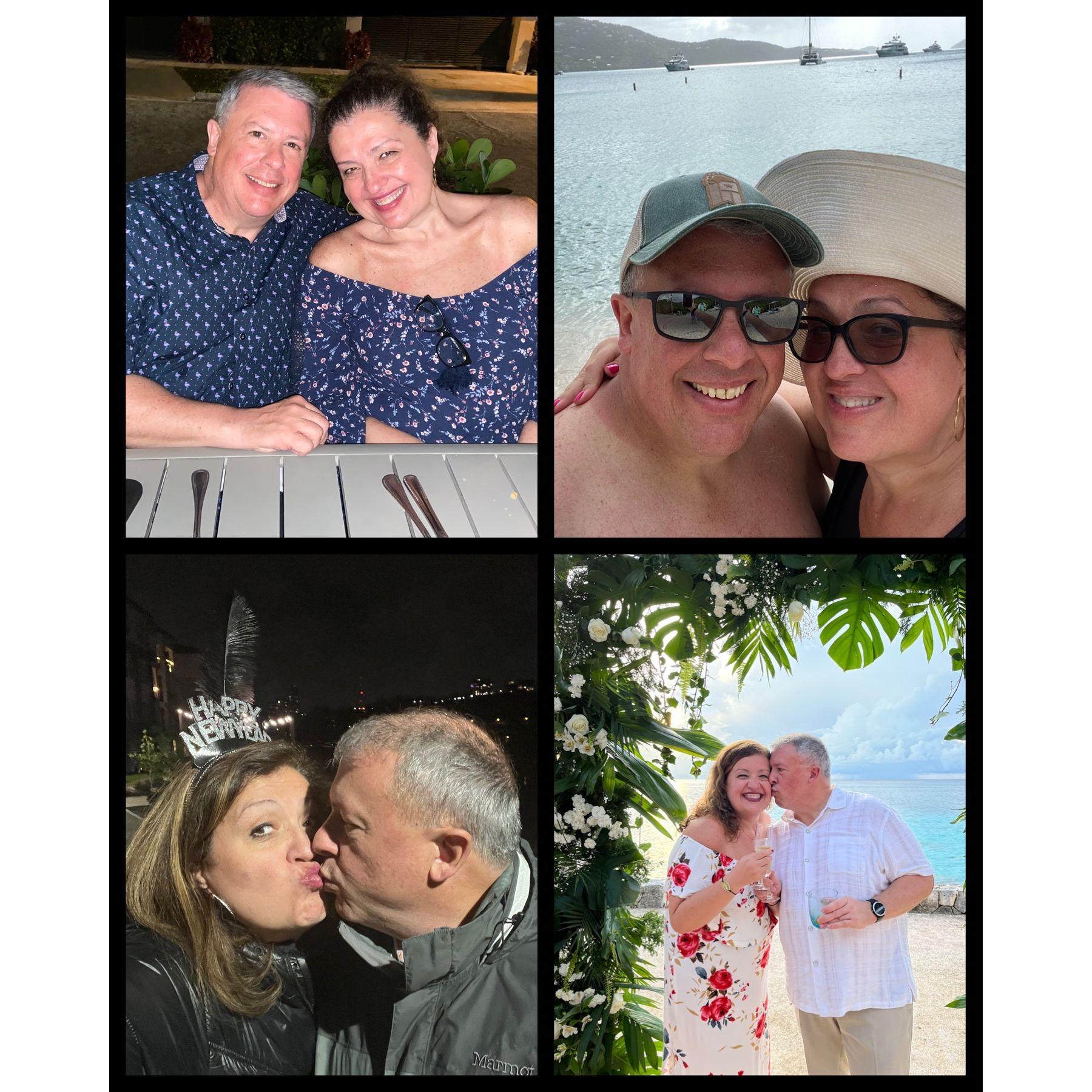 Sixth year: Sarasota, St. Thomas, Cozumel and Kentucky.