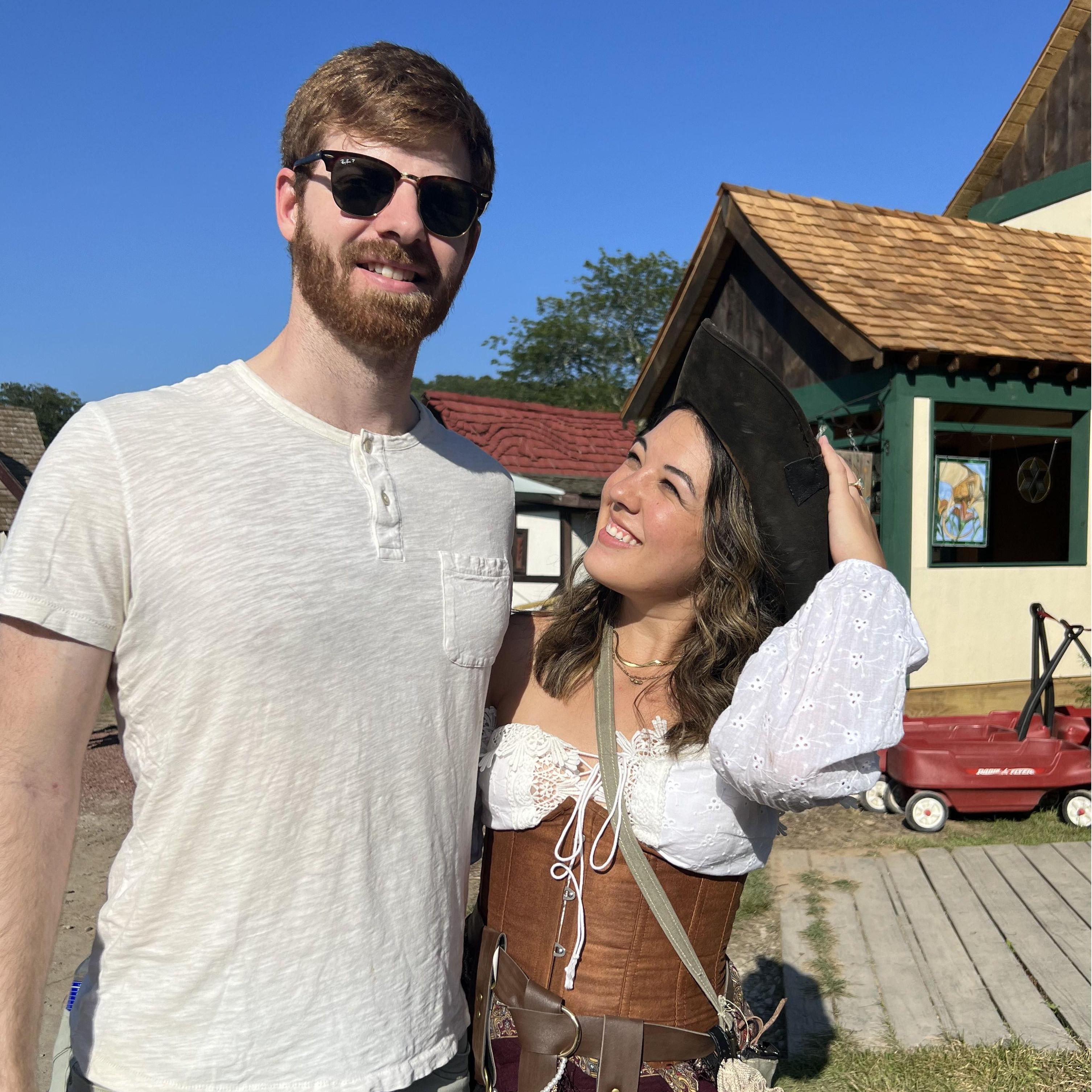 Tuxedo Park, NY | We love a good reason to wear a costume, and have made NY's Renn Faire an annual trip.