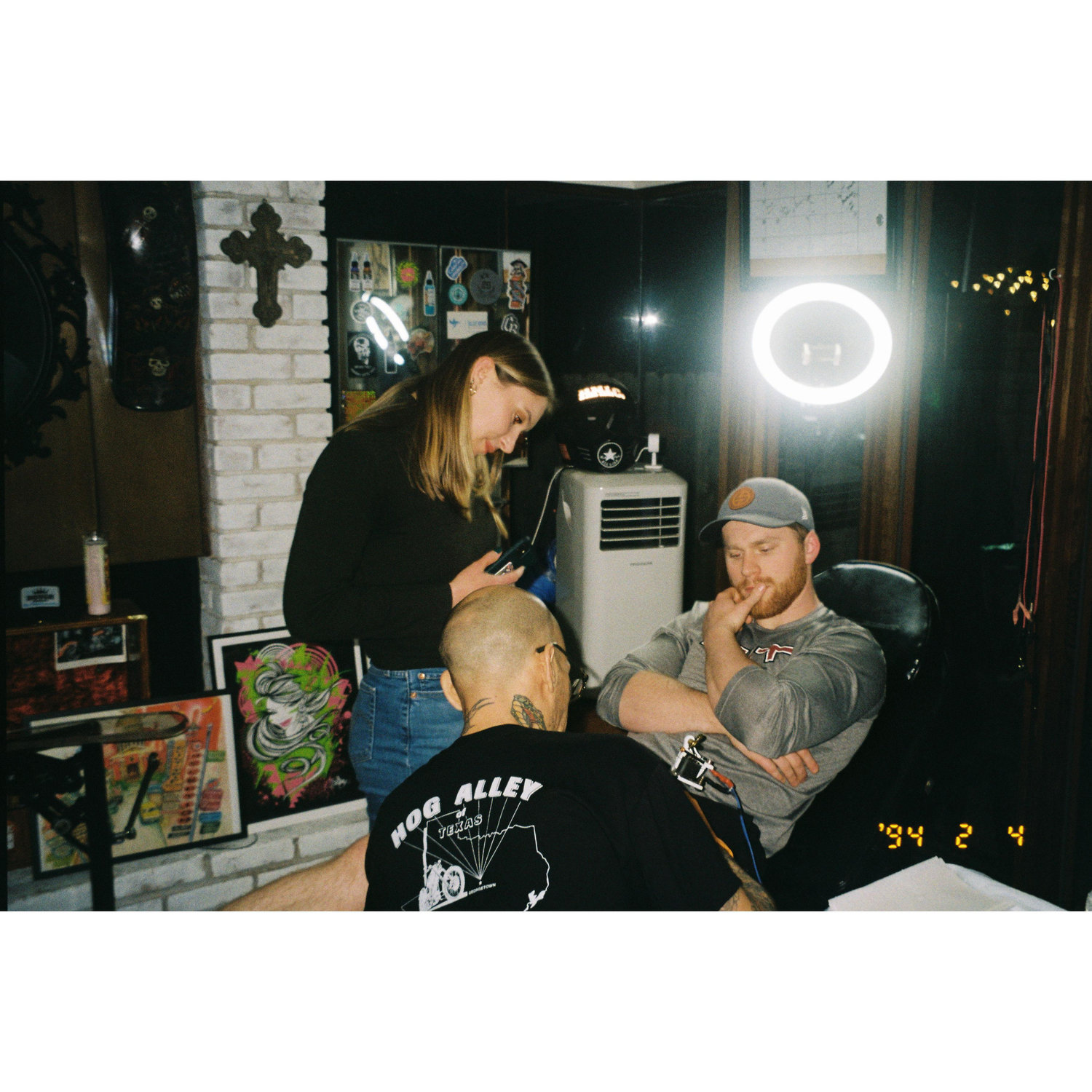Tattoos in Austin, TX with friends