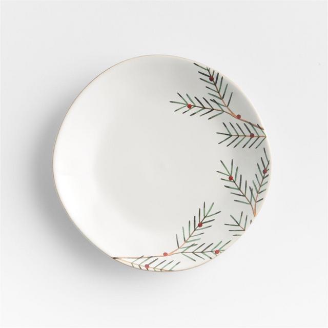 Winter Pine Marin Salad Plate