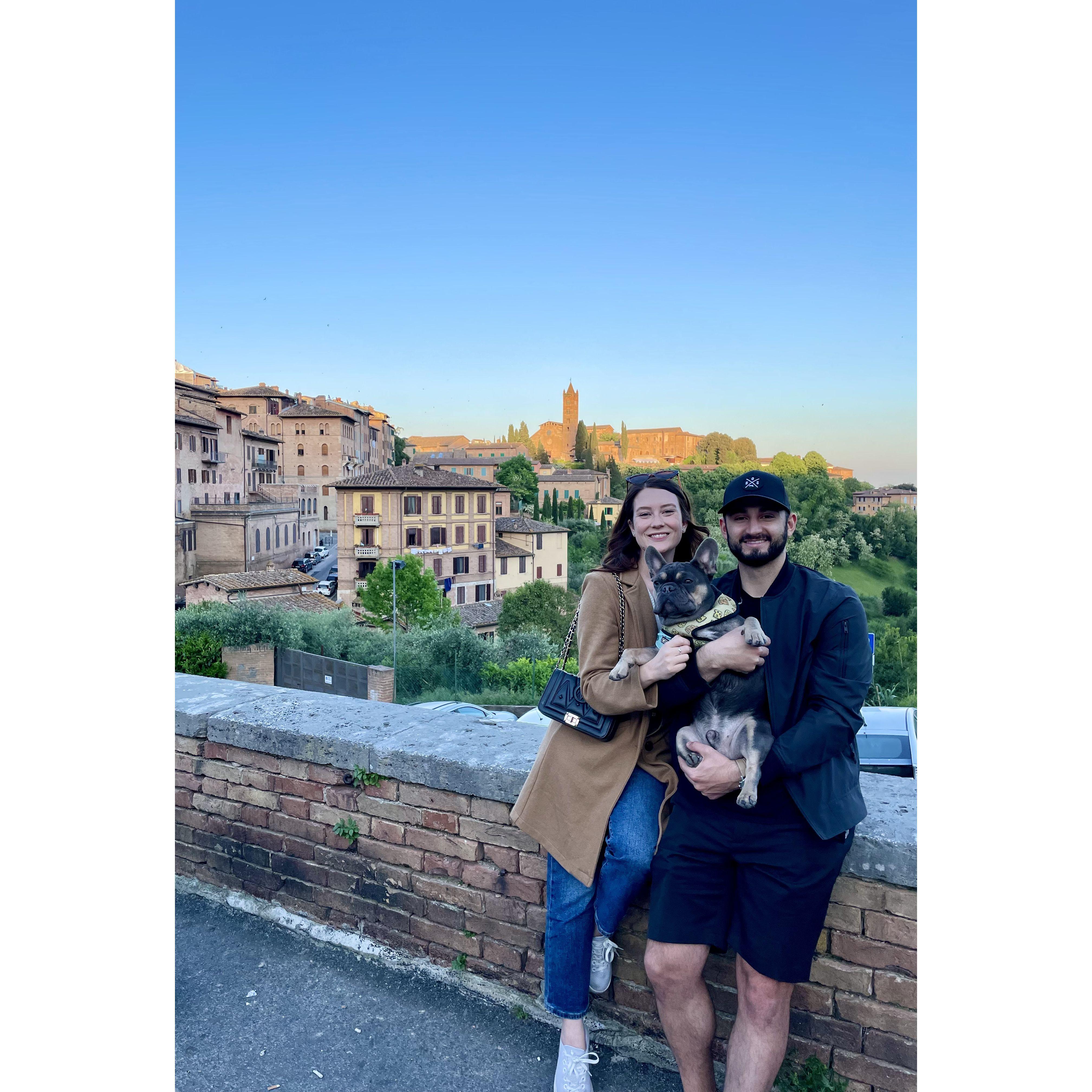 Under the Tuscan sun in Siena, Italy. May 2021 ☀️