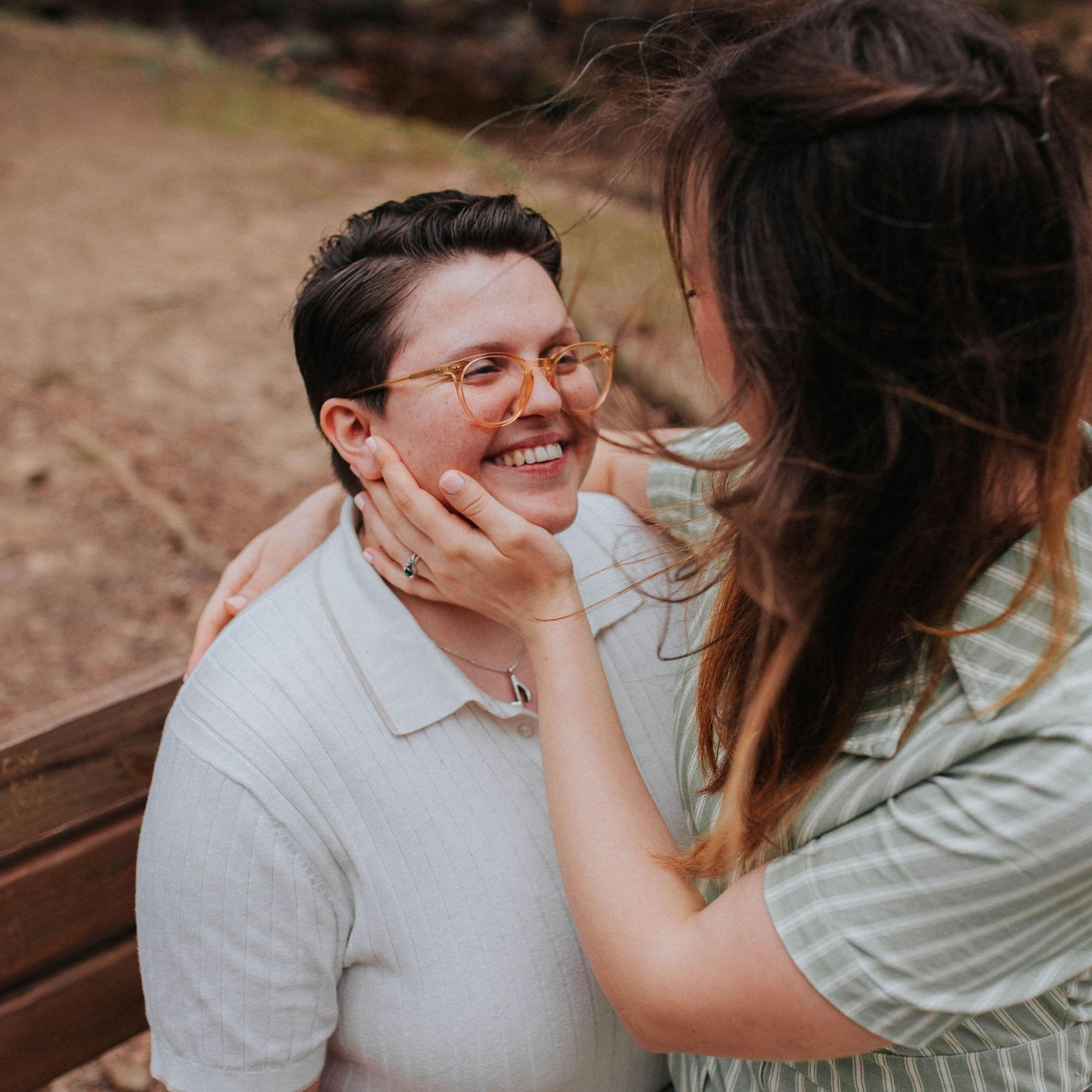 From our engagement photoshoot, taken by Erica Burton. https://magnoliaandironweddings.mypixieset.com/