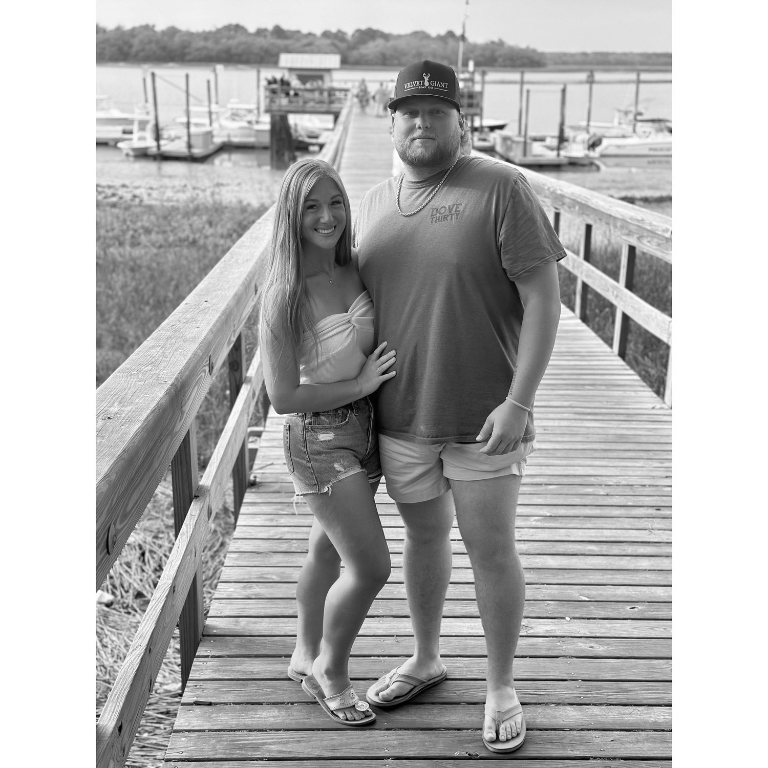 Our last dinner on Hilton Head before moving to Atlanta. (May of 2023)