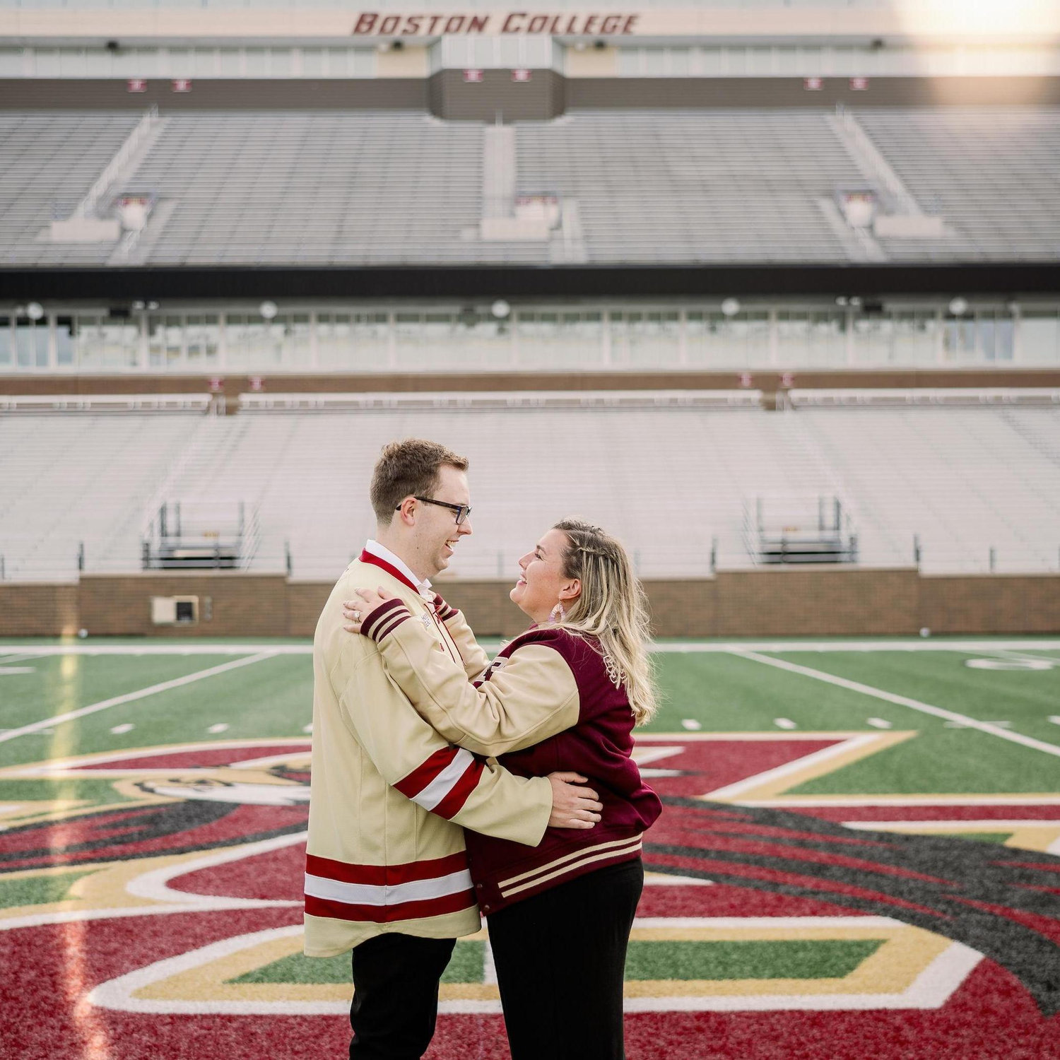 In case you weren't sure of our BC commitment, we wore these outfits on a 100 degree day