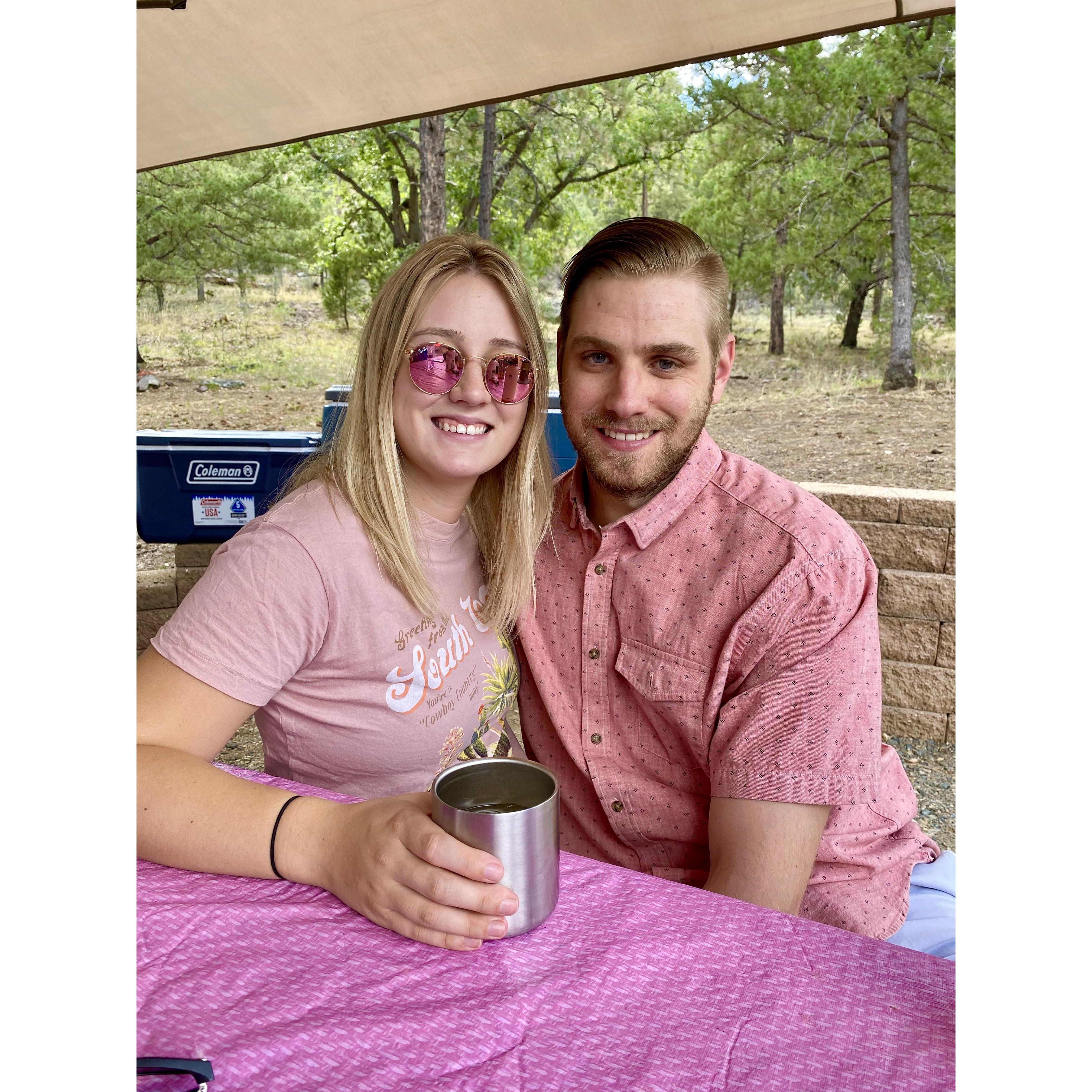 Camping trip with Katie’s family for Labor Day