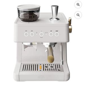 Thyme & Table Barista Grade Espresso Machine, Sand White