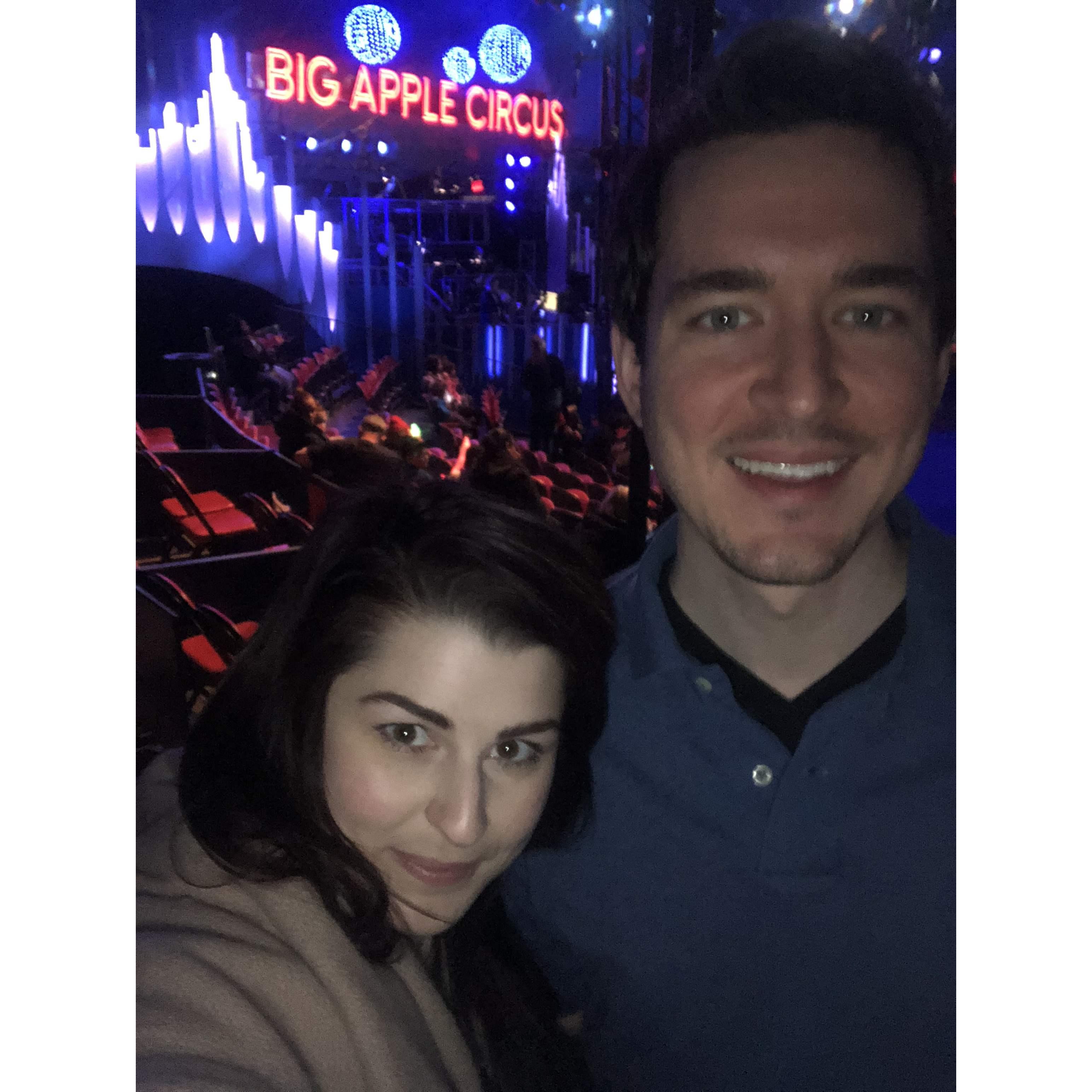 Seeing the Big Apple Circus in Boston