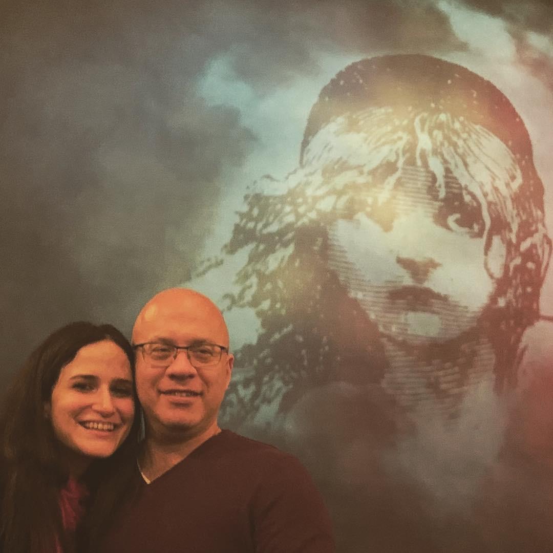 Dorron took Jordy to London for her 35th birthday to see one of her favorite musicals-Les Mis!!