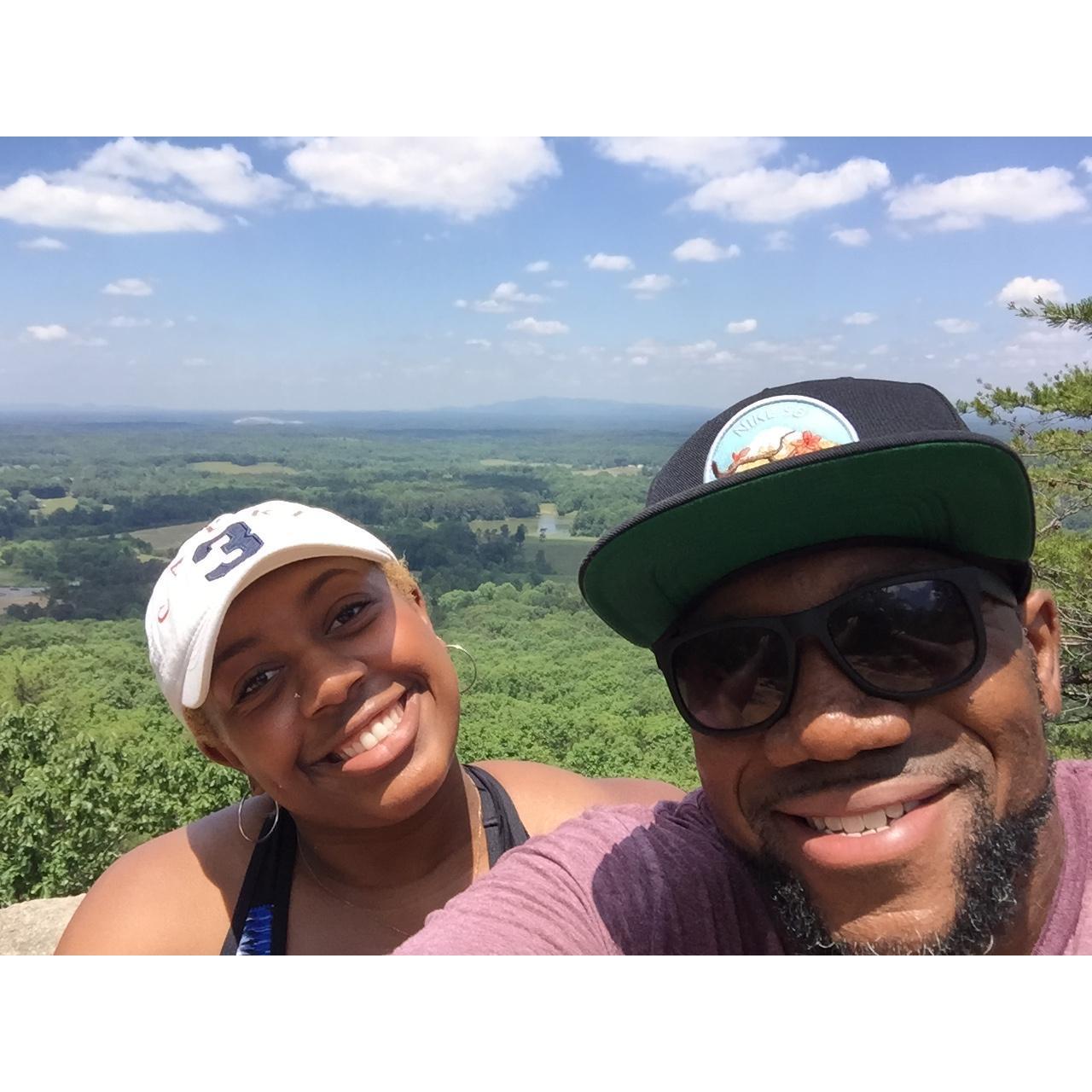 Our first hike!
Sawnee Mountain Preserve, Cumming, GA