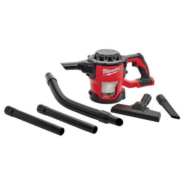 Milwaukee Bagless M18 18-Volt Lithium-Ion Cordless HEPA Compact Handheld Vacuum (Tool-Only) 0882-20