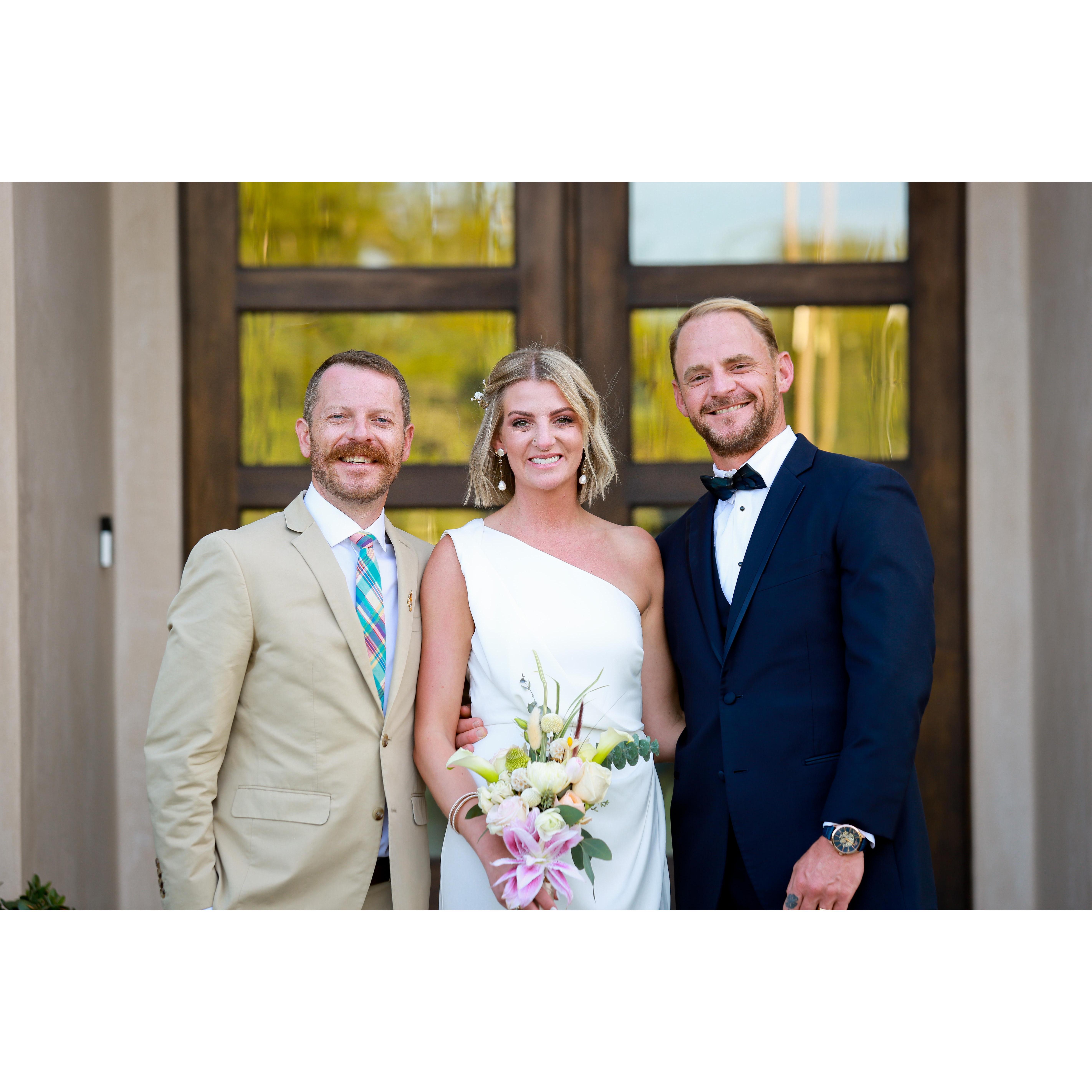Our Officiant, Mark Moss