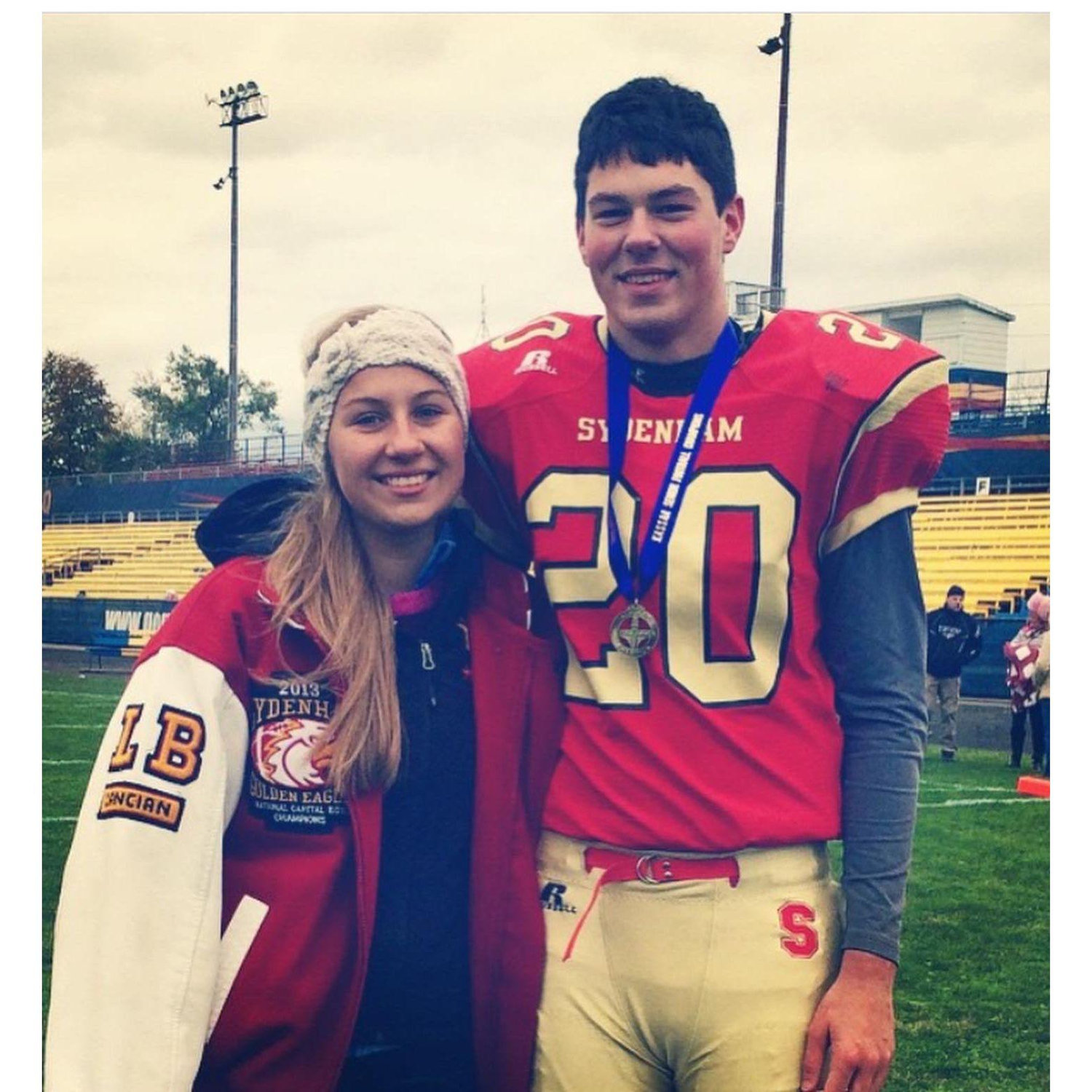 Ty's Football Game, Grade 10 - 2013