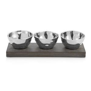 Michael Aram Ripple Effect Triple Bowl Set