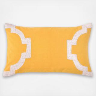 Hampton Links Icon Embroidered Pillow