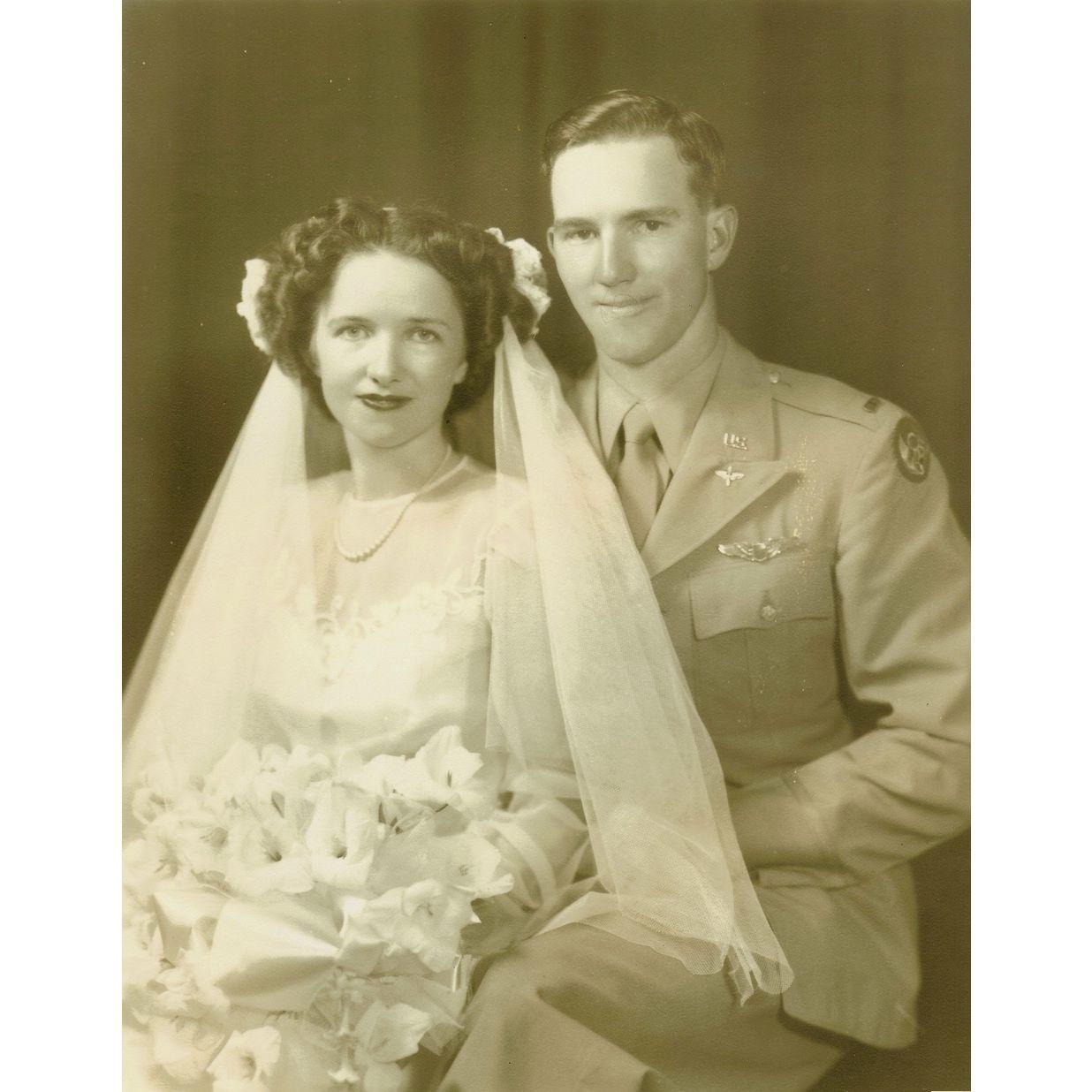 Lara's grandparents, John and Helen Fetzer, were married at Calvary Baptist Church during World War II. Lara is a church member; Tom went with her to reading group for several years.