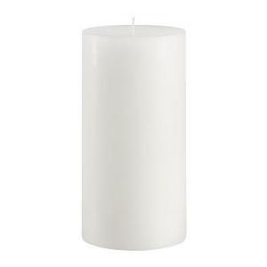Pillar Candle, White - 4X8