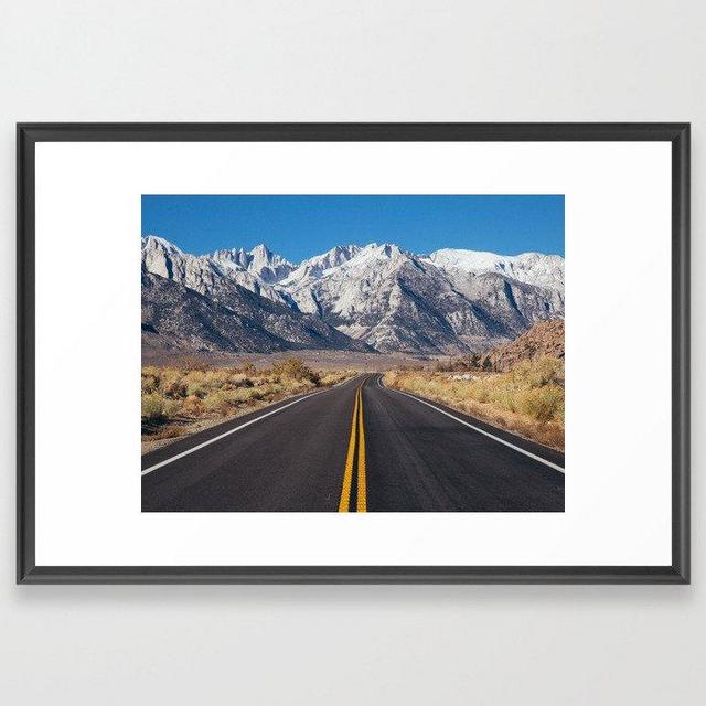Whitney Portal Framed Art Print