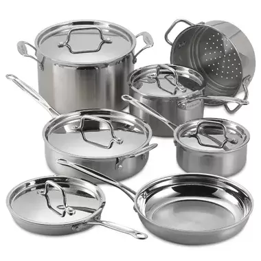 Cuisinart® MultiClad Pro Stainless Steel 12-Piece Cookware Set