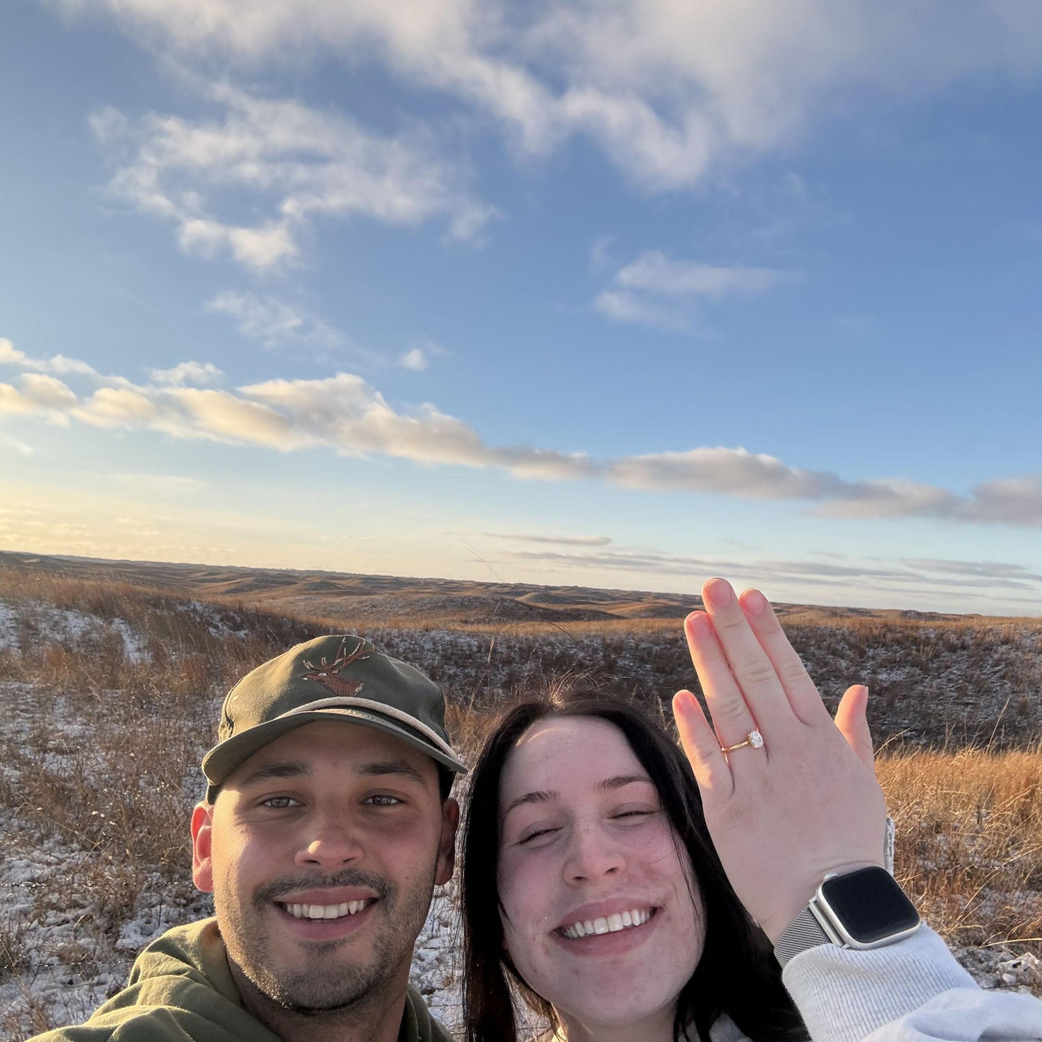 Spalding, Ne, where we got engaged
