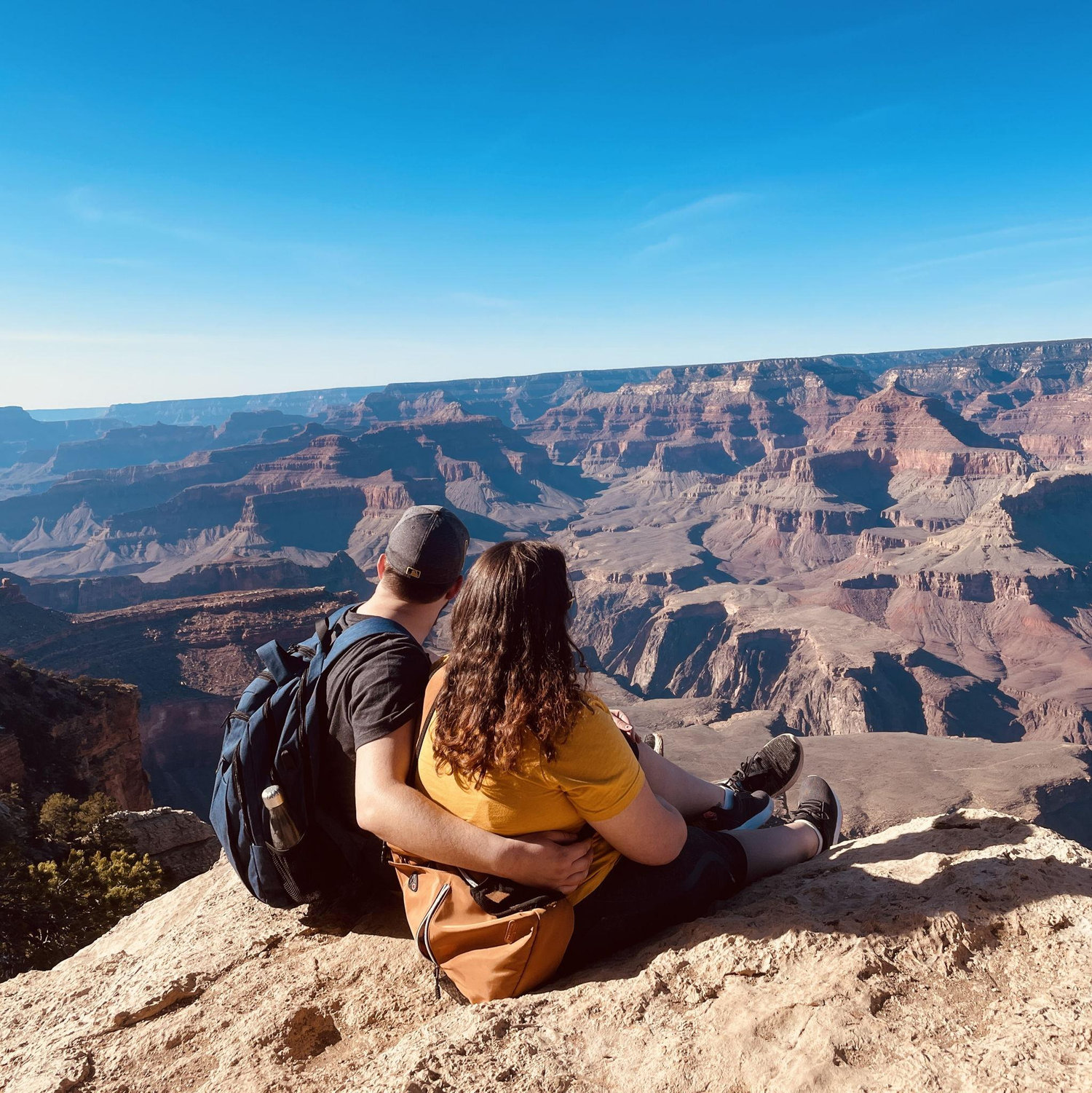 Overlooking the Grand Canyon. (circa 2022)