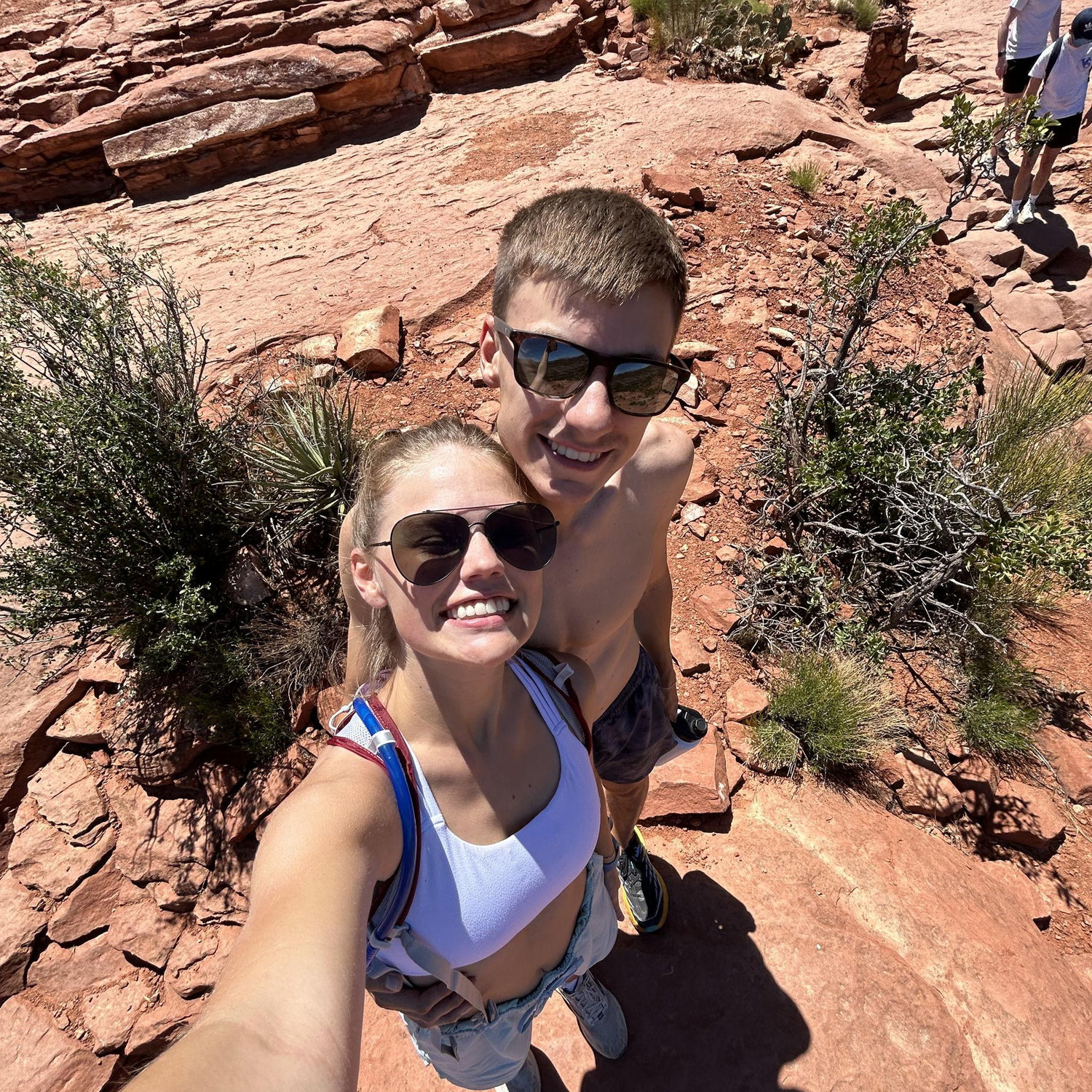 Sedona has been one of our favorite places to explore and happens to be where the first "I love you"s were said.