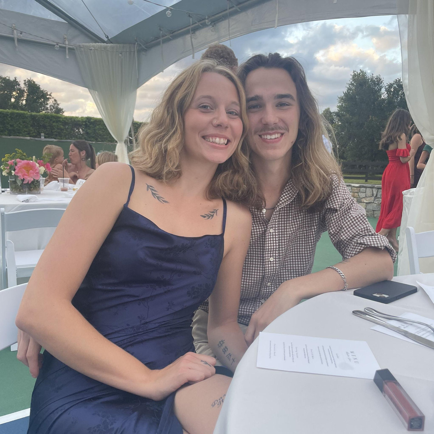Us at our dear friends wedding
