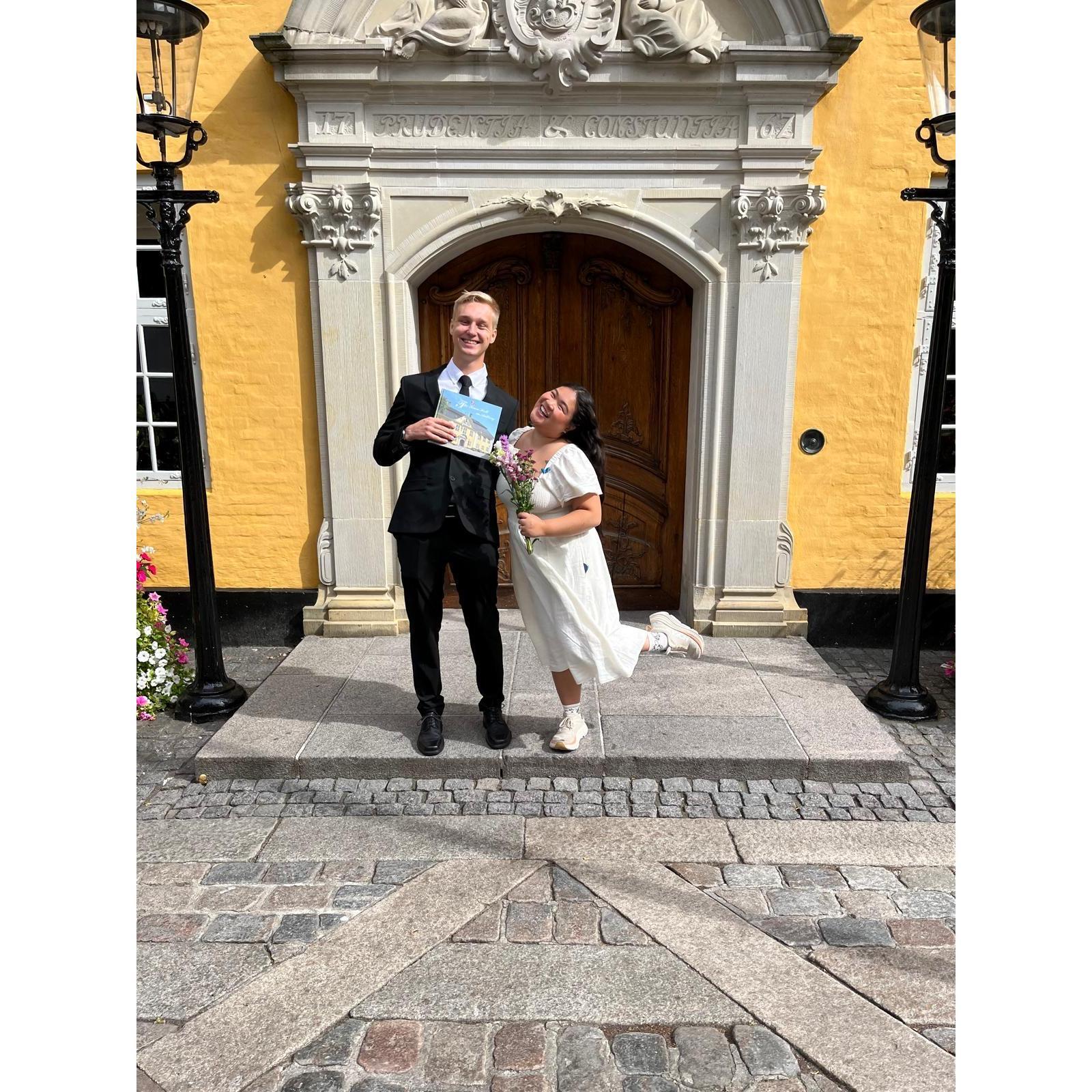 "We are married!" 13th of August 2024