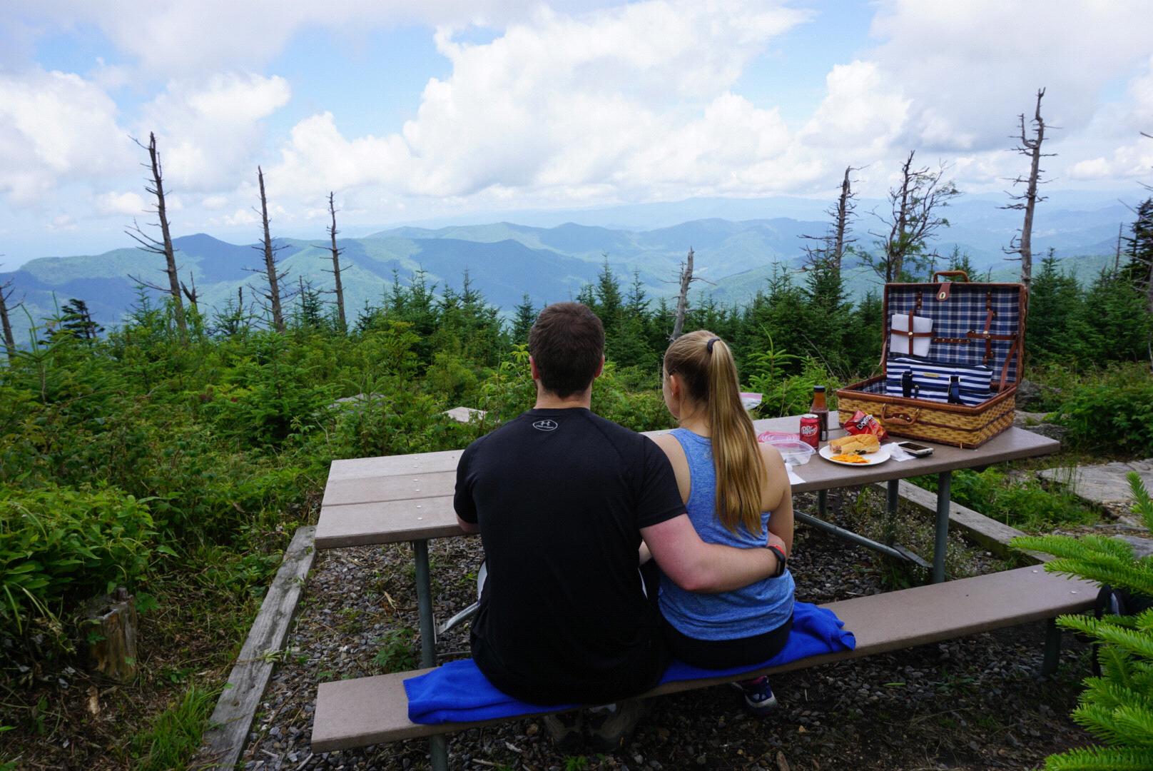 Picnic in the mountains