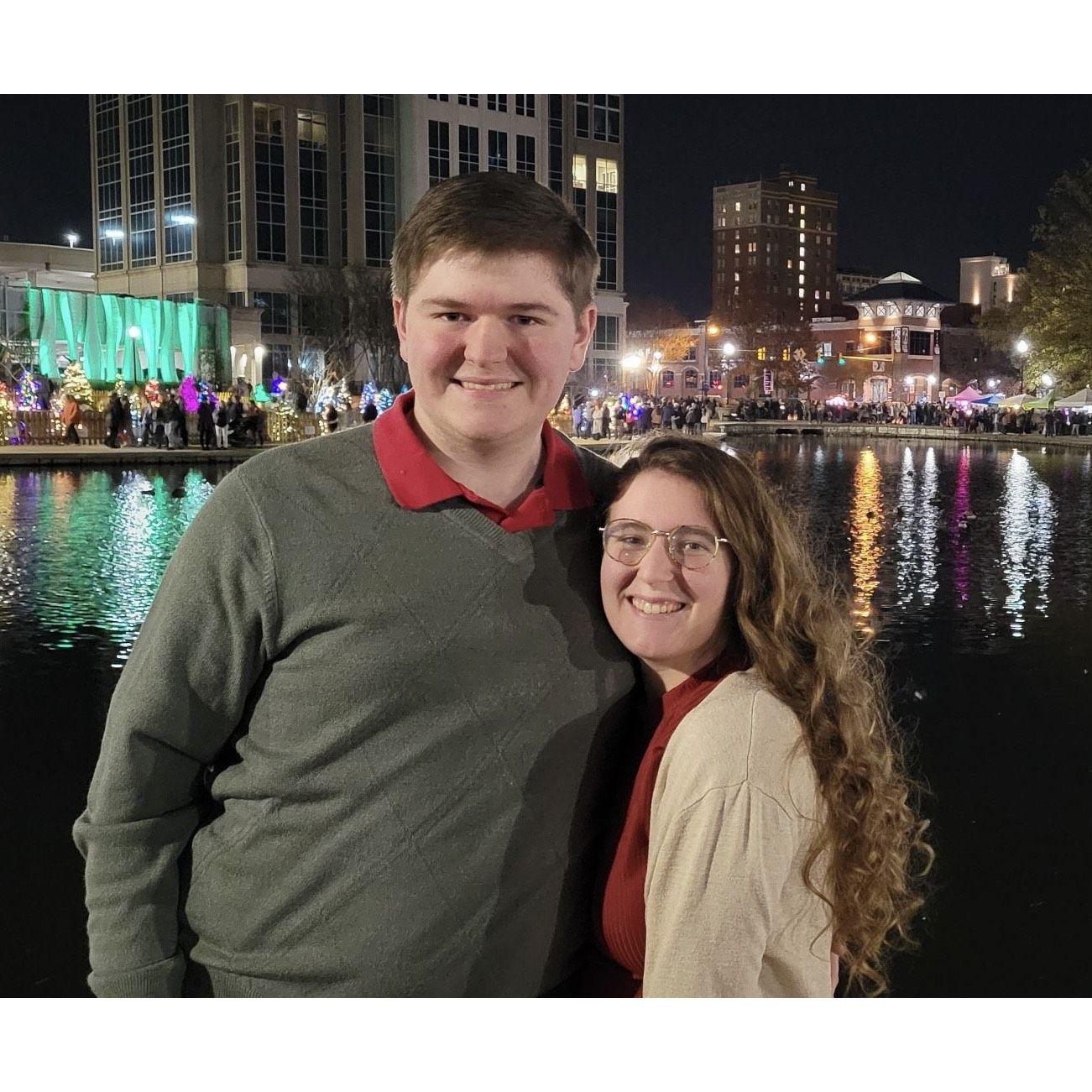 Christmas lights date
