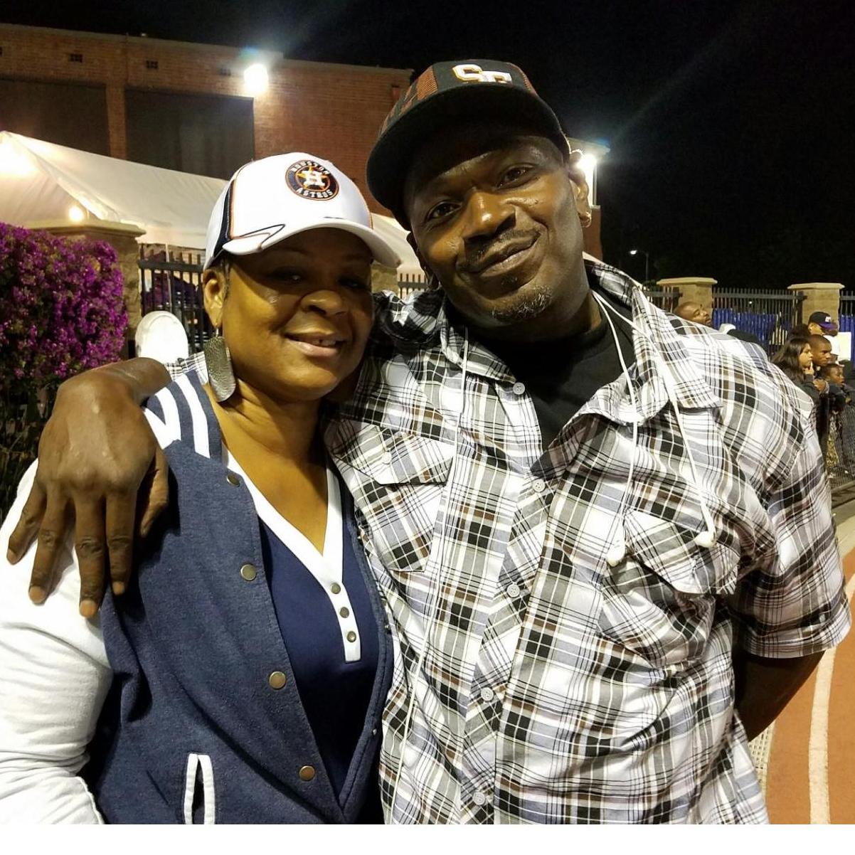 At nephews football game