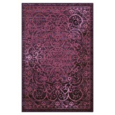 Geometric Lanette Pressed/Molded Rug - Maples