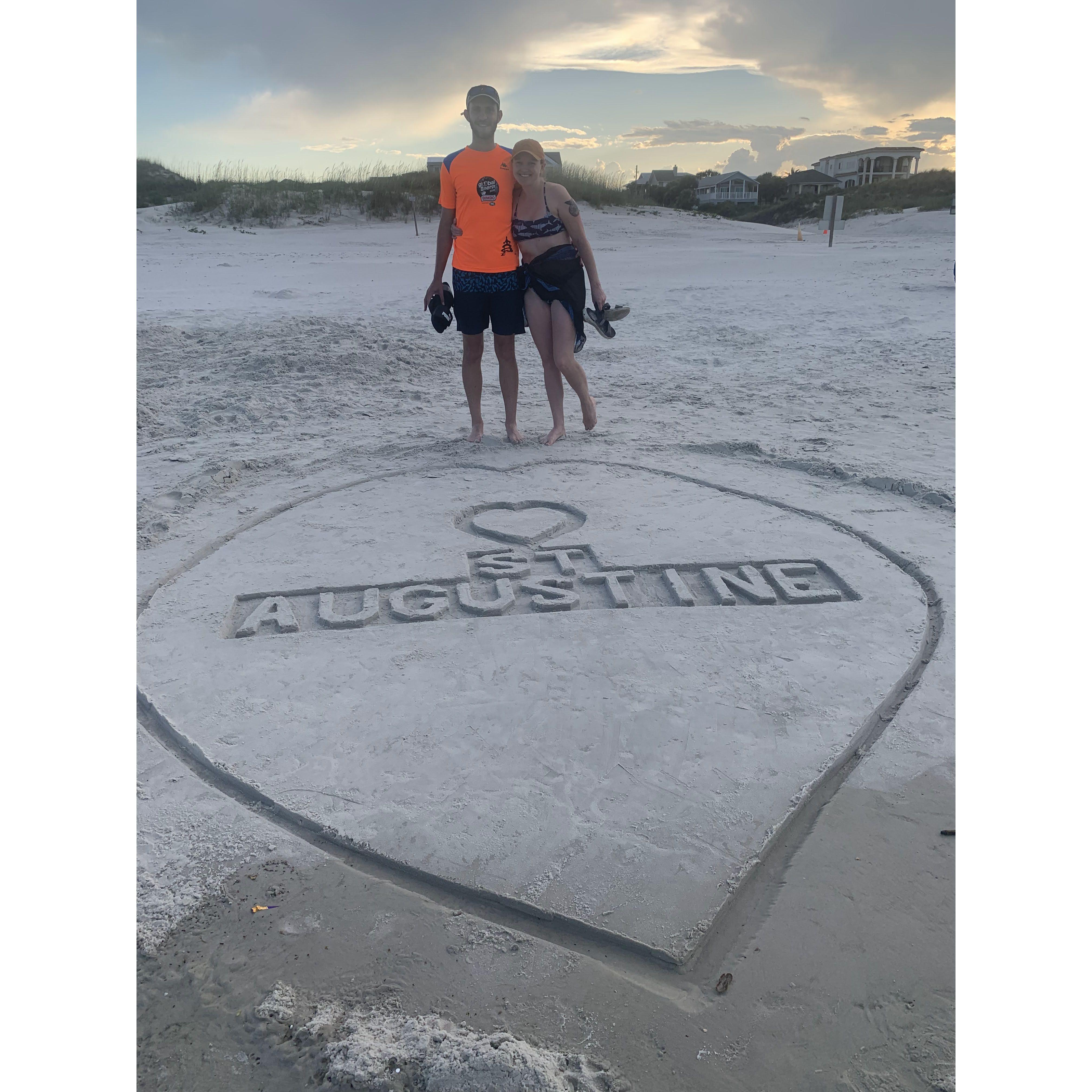 St. Augustine beach (obviously lol)