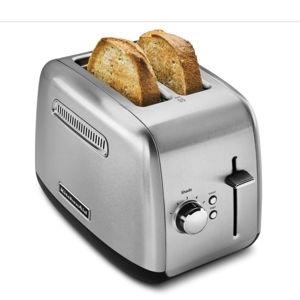 KitchenAid 2 Slice Manual Lift Toaster - KMT2115SX, Stainless Steel
