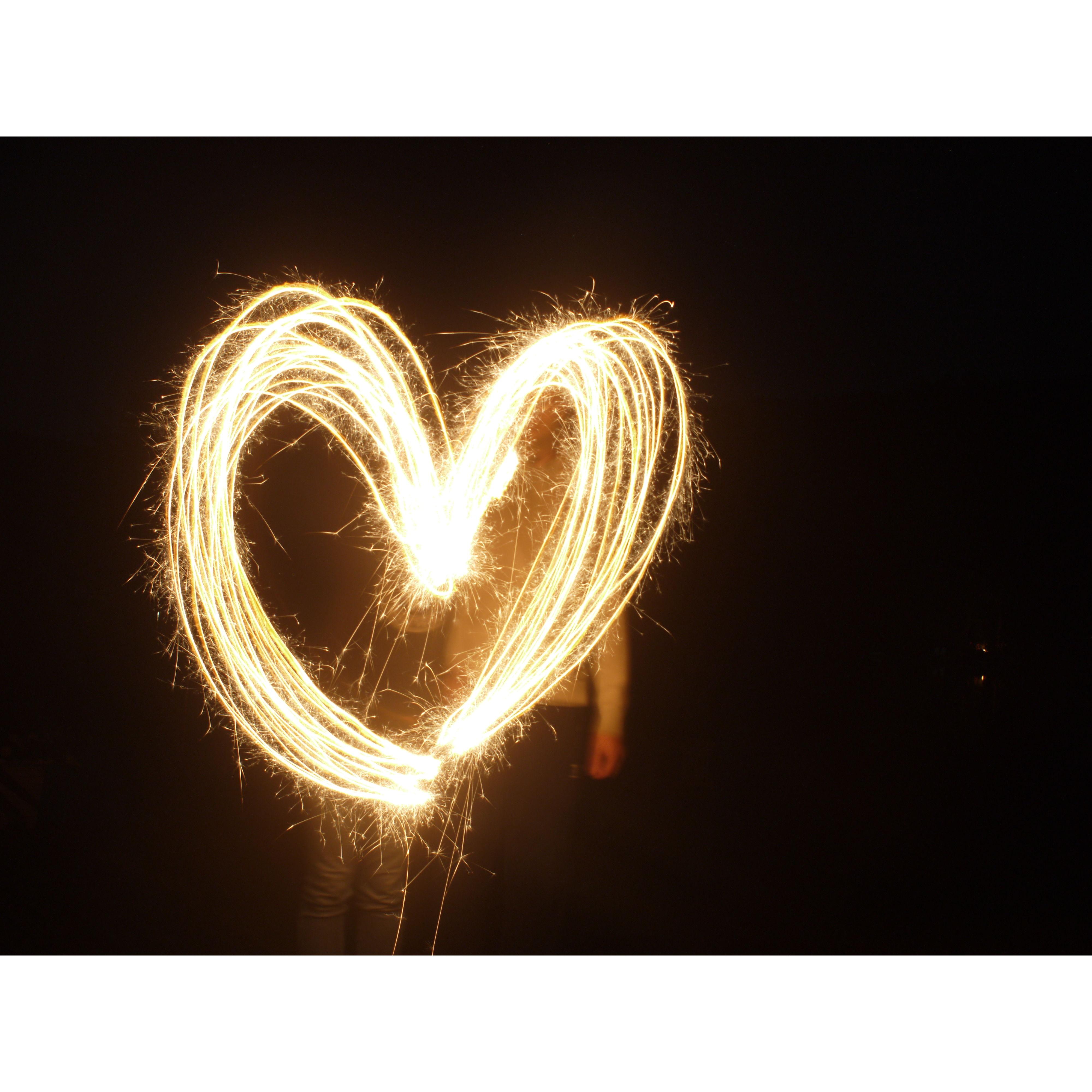 Sparklers in the Adirondacks, July 2020.