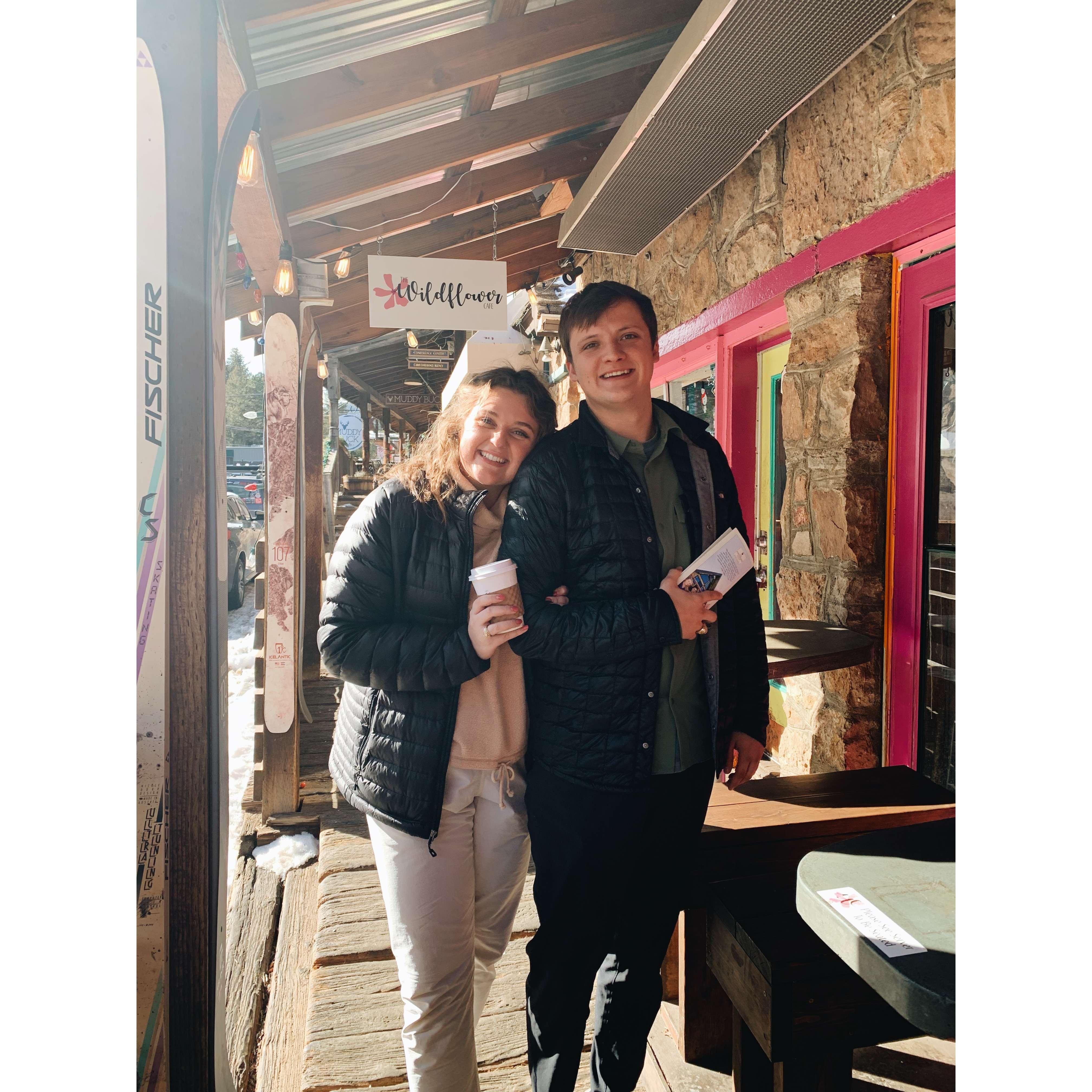 January 2022- In Colorado on a trip with Youth Impact friends!