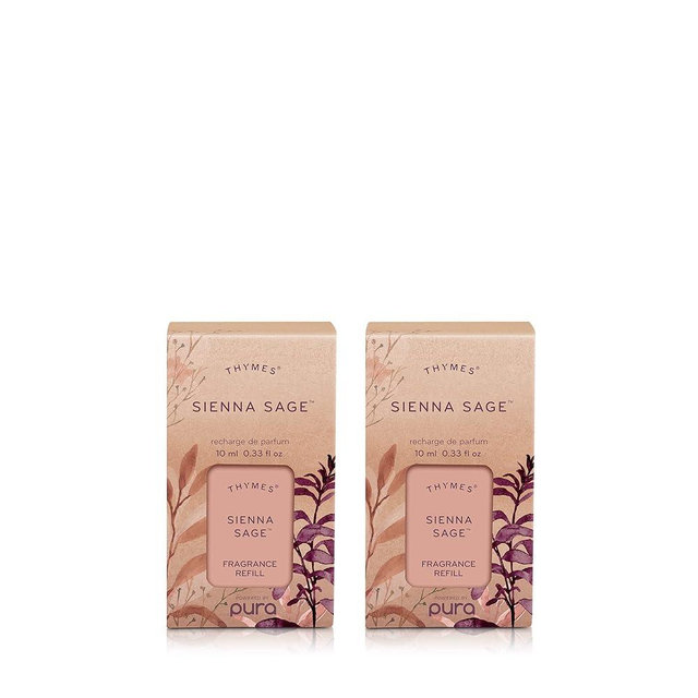 Thymes Sienna Sage Pura Smart Home Plug-in Diffuser Refills - Pack of 2