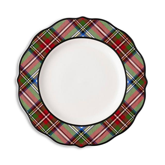 Juliska Stewart Tartan Dinner Plate