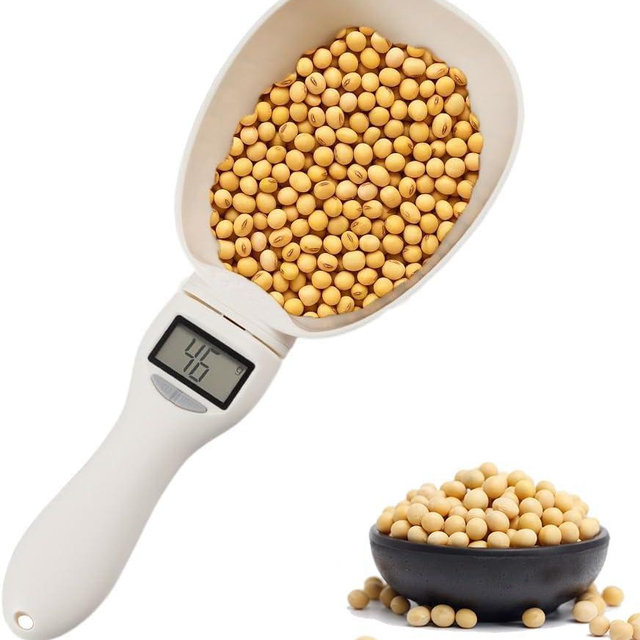 2026 New Digital Measuring Spoon, Food Measuring Scoop Scale 800g / 0.1g High Precision with LCD Screen, Upgrade Display Electronic Measuring Spoon for Daily Meals