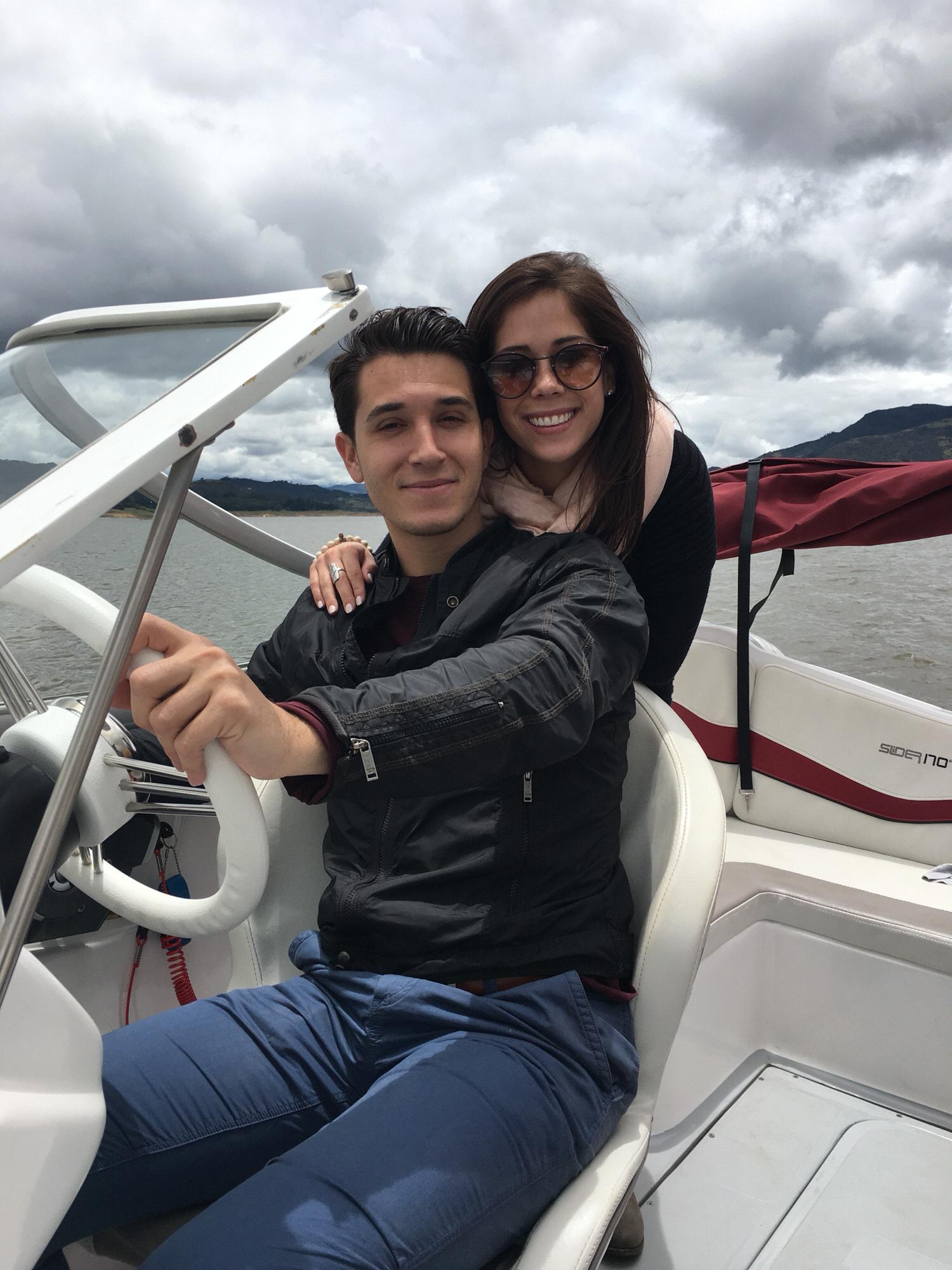 First time Jared visited Colombia and met Ale’s family!