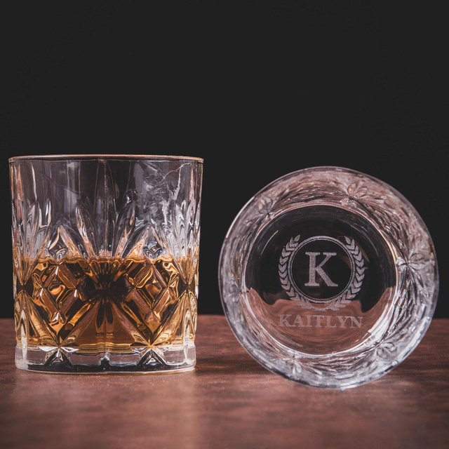 Personalized Whiskey Glass Gift for Him, Engraved Groomsmen Whiskey Glass, Groomsman Gift, Best Man Gift, Dad Gifts, Christmas Gift for Him