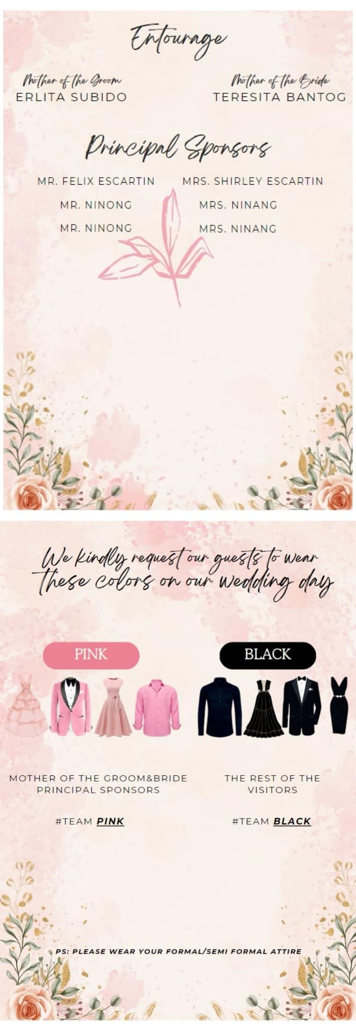 The Wedding Website of Michael Subido and Liezel Sakay