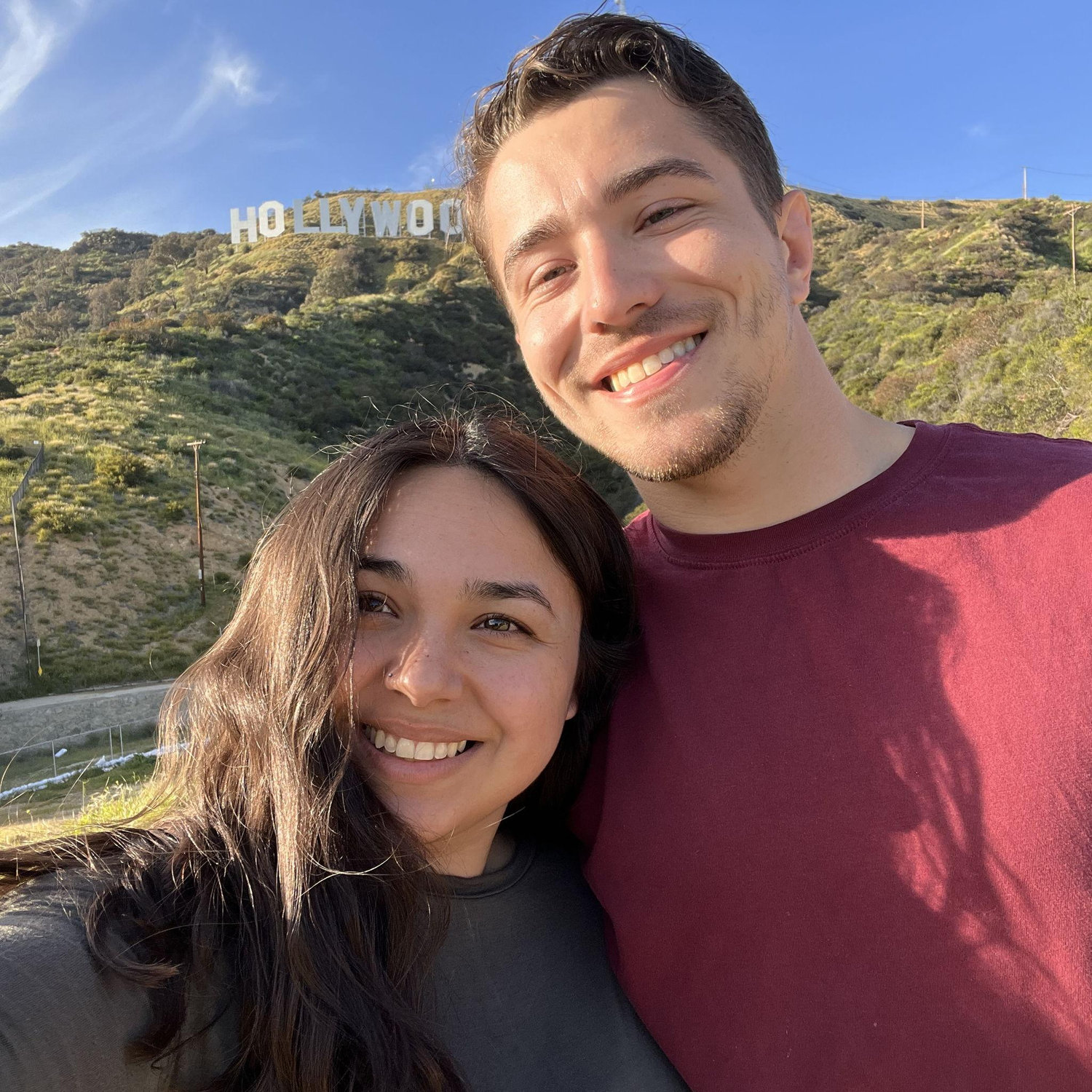Hiking up Mt Hollywood